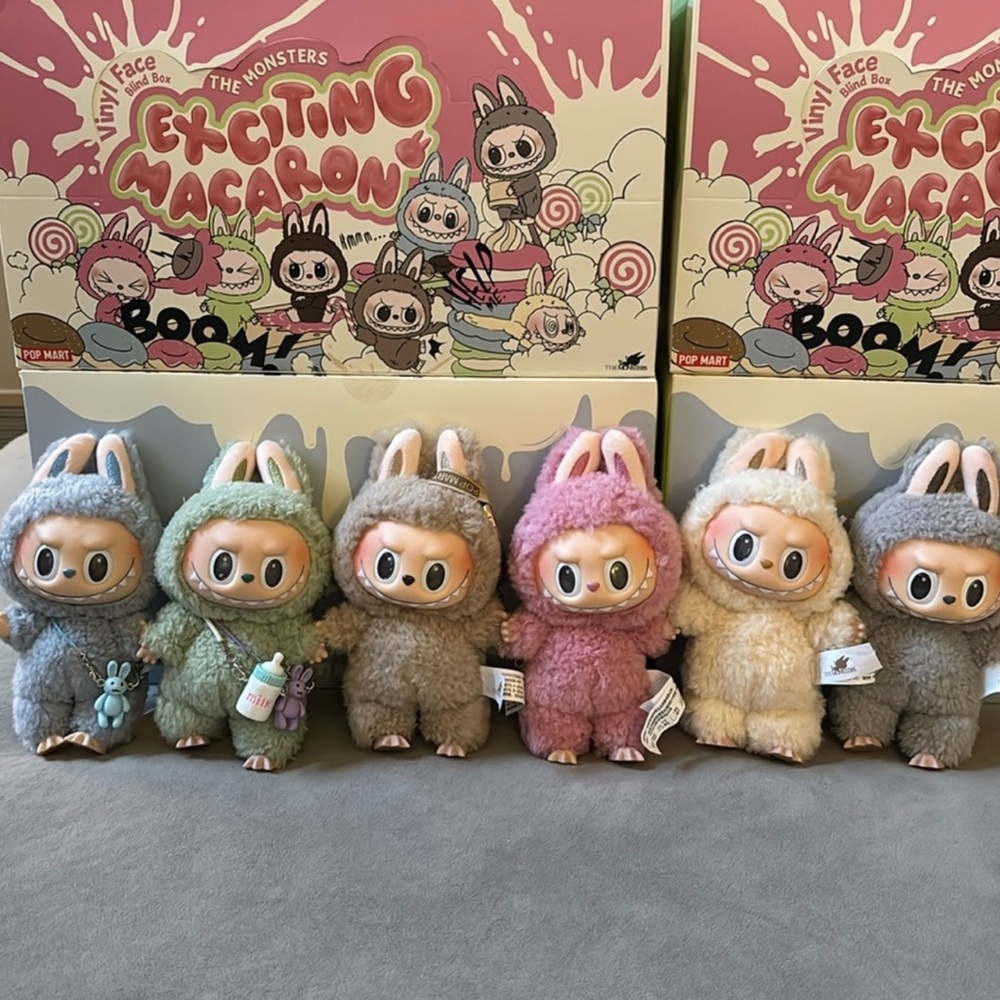 Exciting Macaron Labubu Toffee